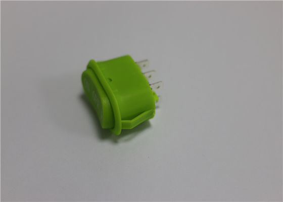 สวิตช์มินิสวิตช์มินิอลูมิเนียมรูปไข่, สวิตช์ Green Rocker 10a 250v