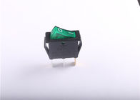 Mini 250v Push Button Rocker Switch Reasonable Dumping And Breaking Angle